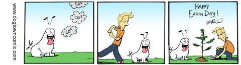 Comic strip of the week for April 21, 2008. Happy Earth Day.
